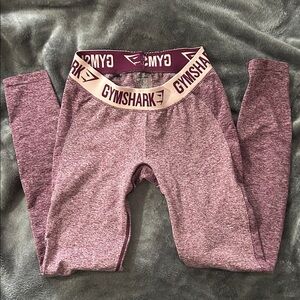 Gymshark Heathered Purple Leggings